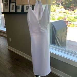 White bodycon dress!